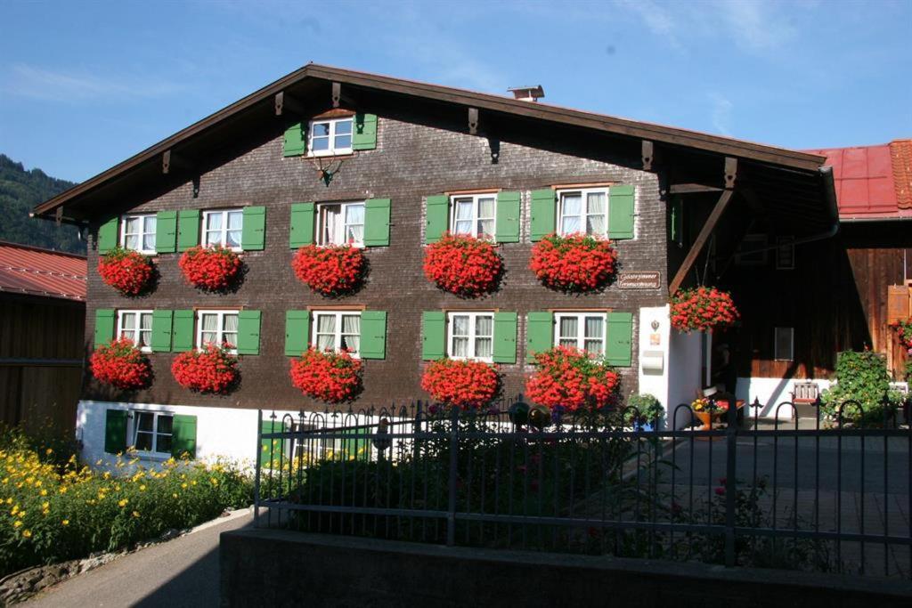 Ferienwohnung Baumgartner Bad Hindelang Exterior foto